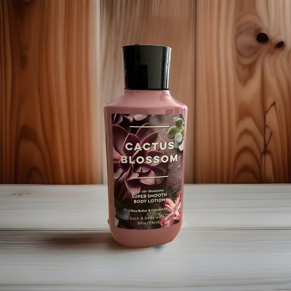 Bath and Body Works Cactus Blossom 8oz Super Smooth Body Lotion Retired